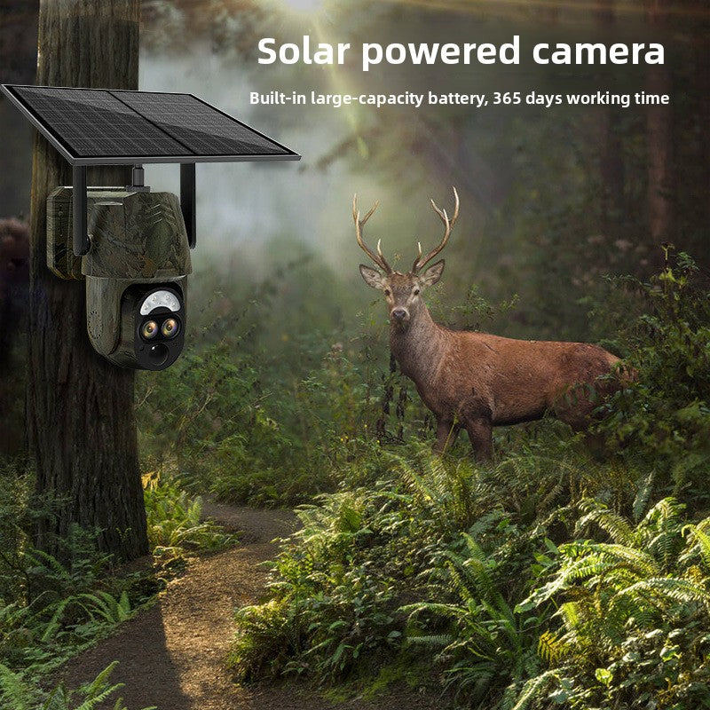 12x zoom solar camouflage monitor