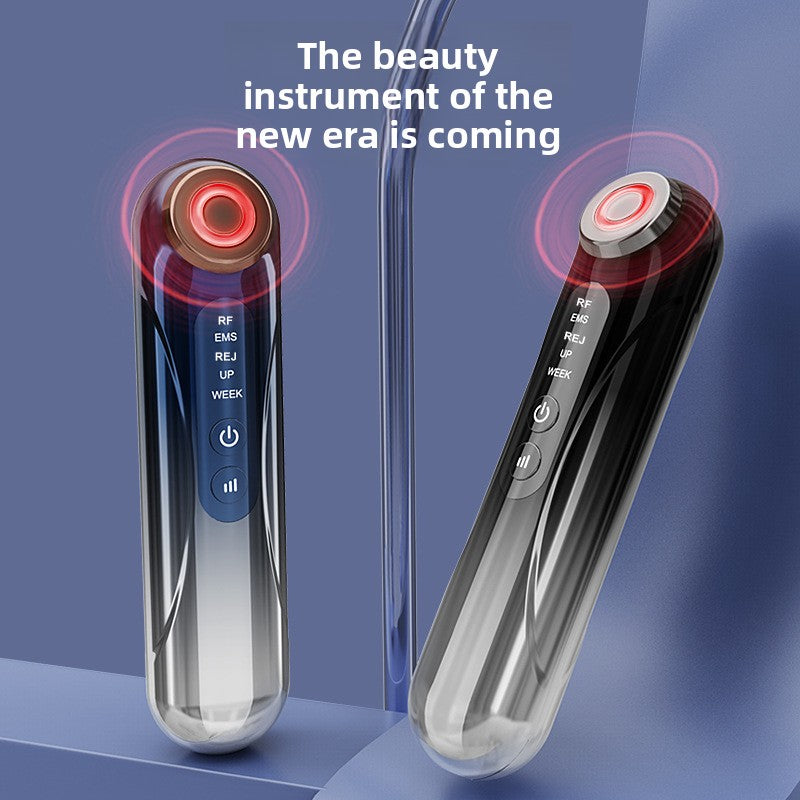 Facial lifting and firming beauty device