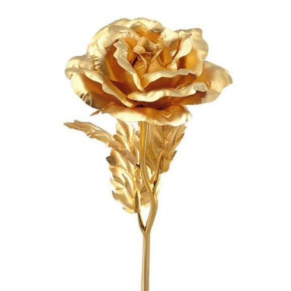 gold foil rose