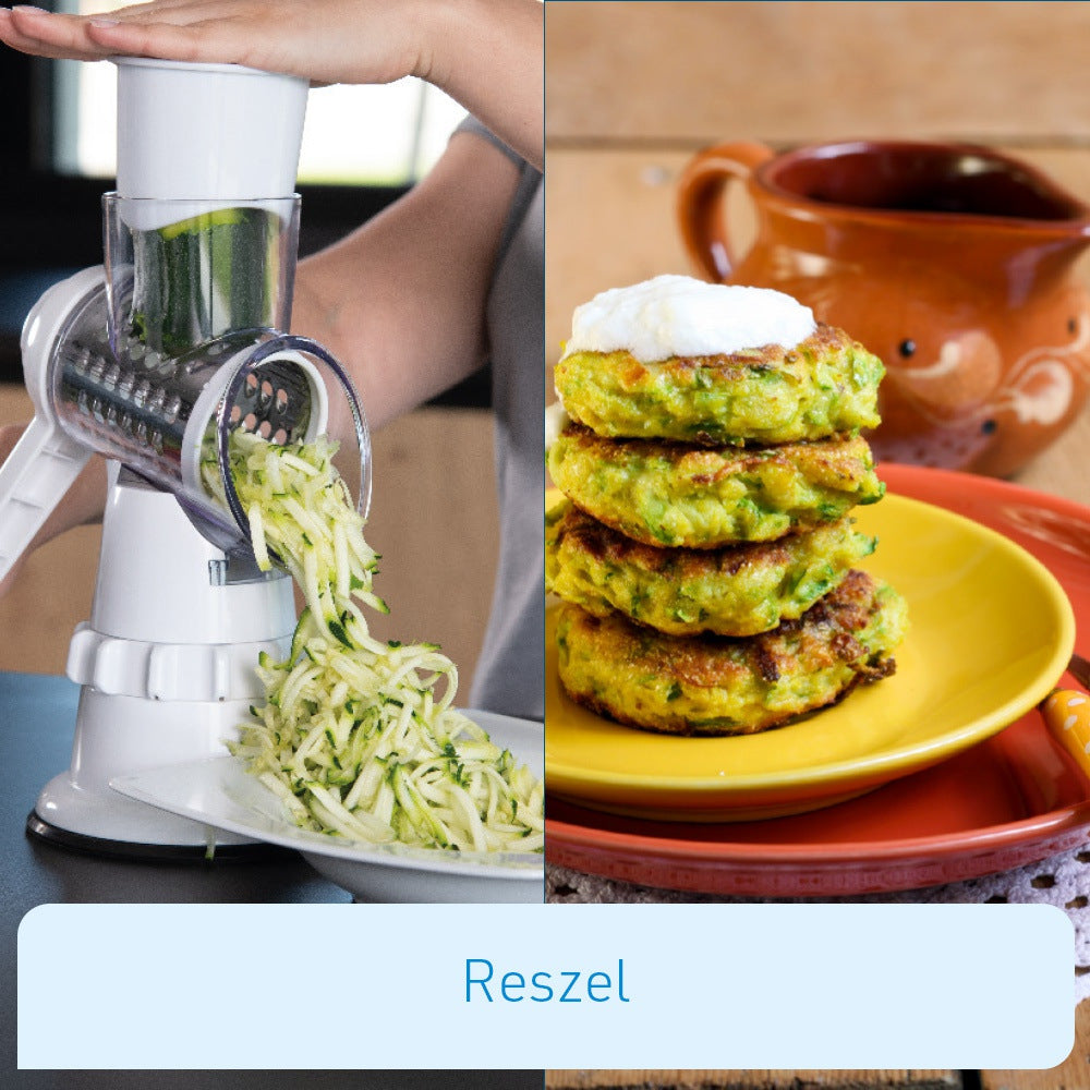 Multifunctional Hand-Cranked Vegetable Slicer with Grater