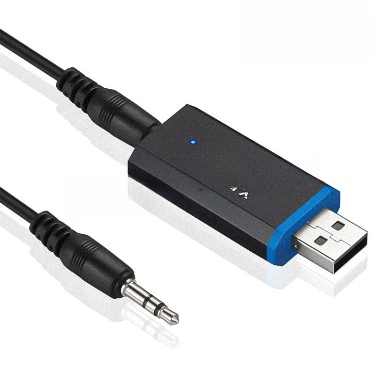 Bluetooth 5.0 Audio Receiver USB AUX Adapter
