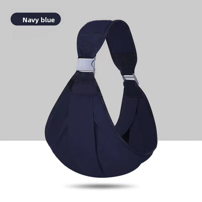 Horizontal hugging baby carrier