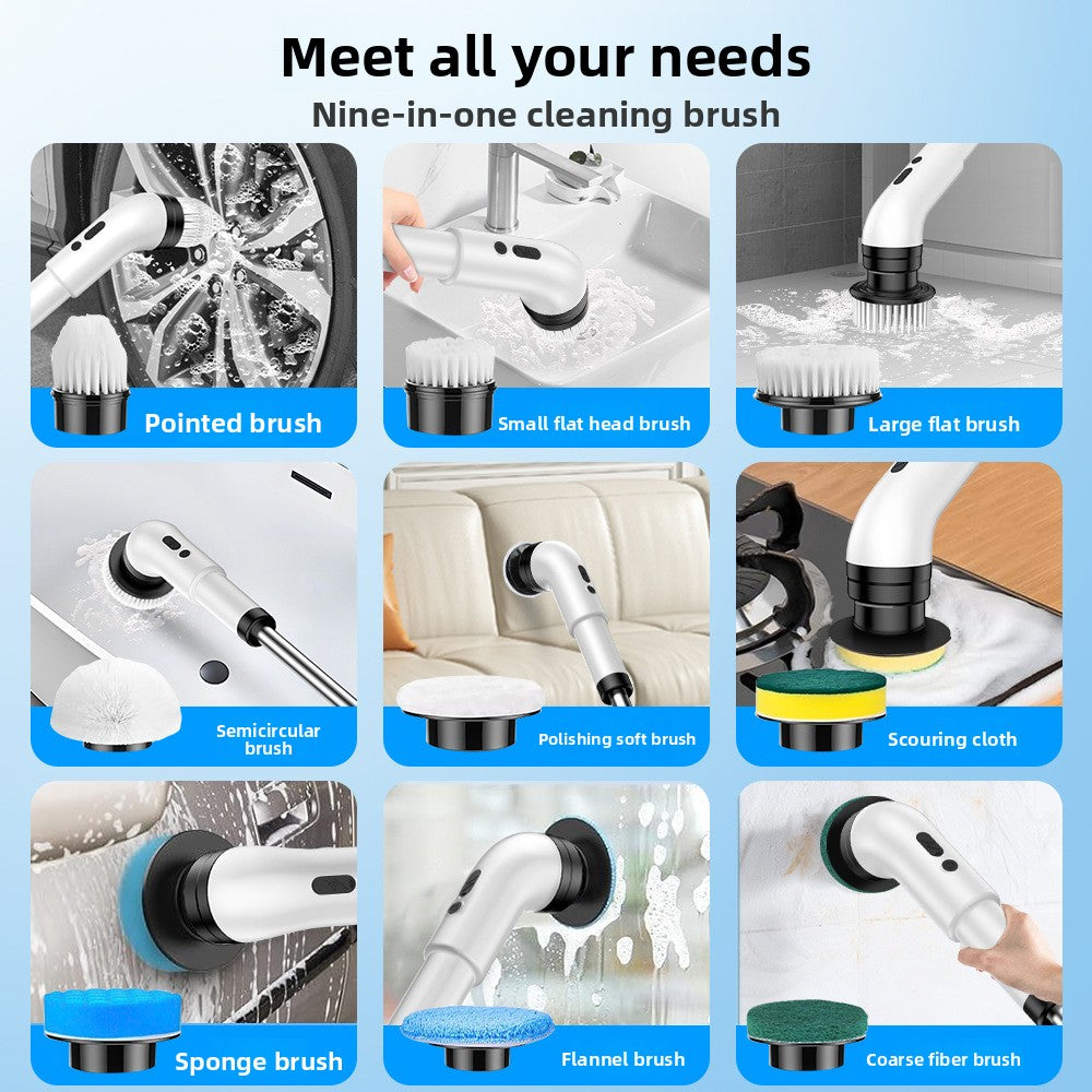 Household electric cleaning brush