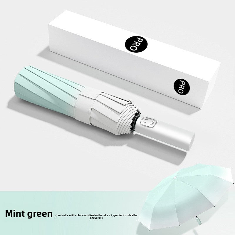 72-Bone Automatic Folding Umbrella