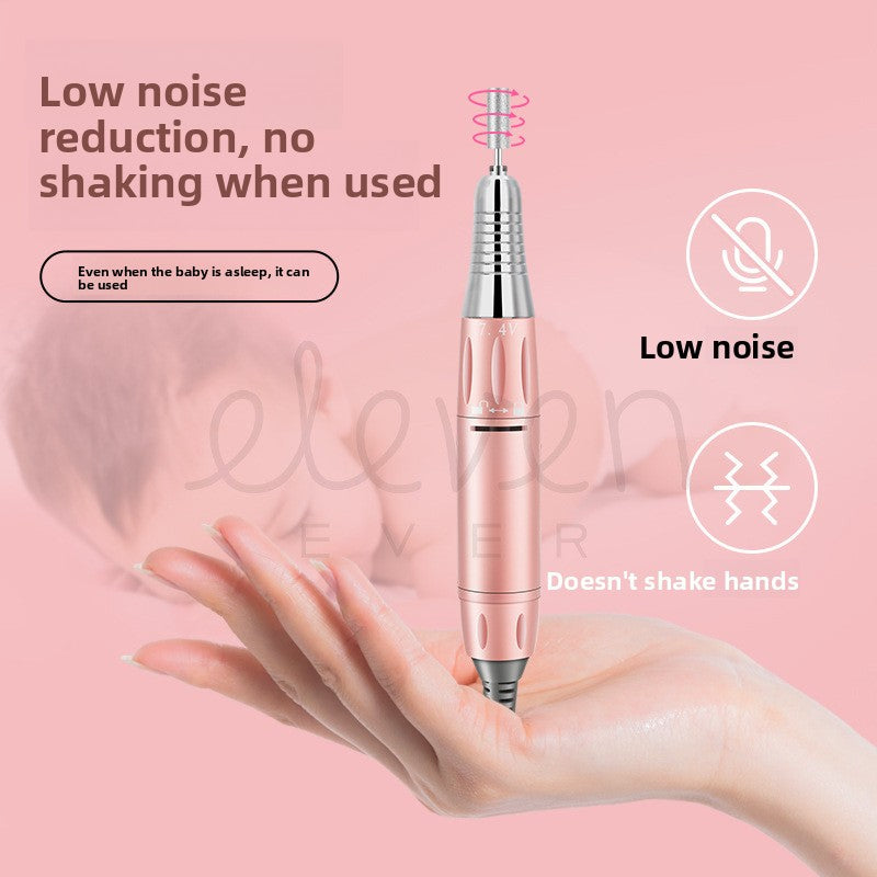 Electric nail polishing machine