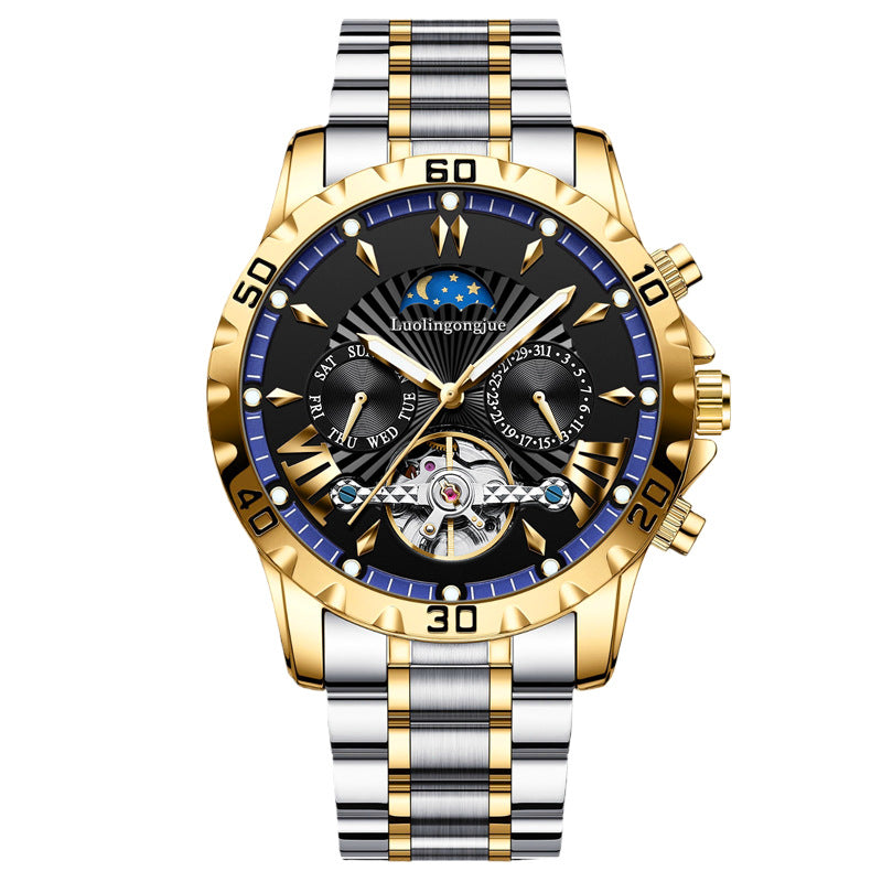 Duke of Lorraine Automatic Mechanical Watch with Moon Phase