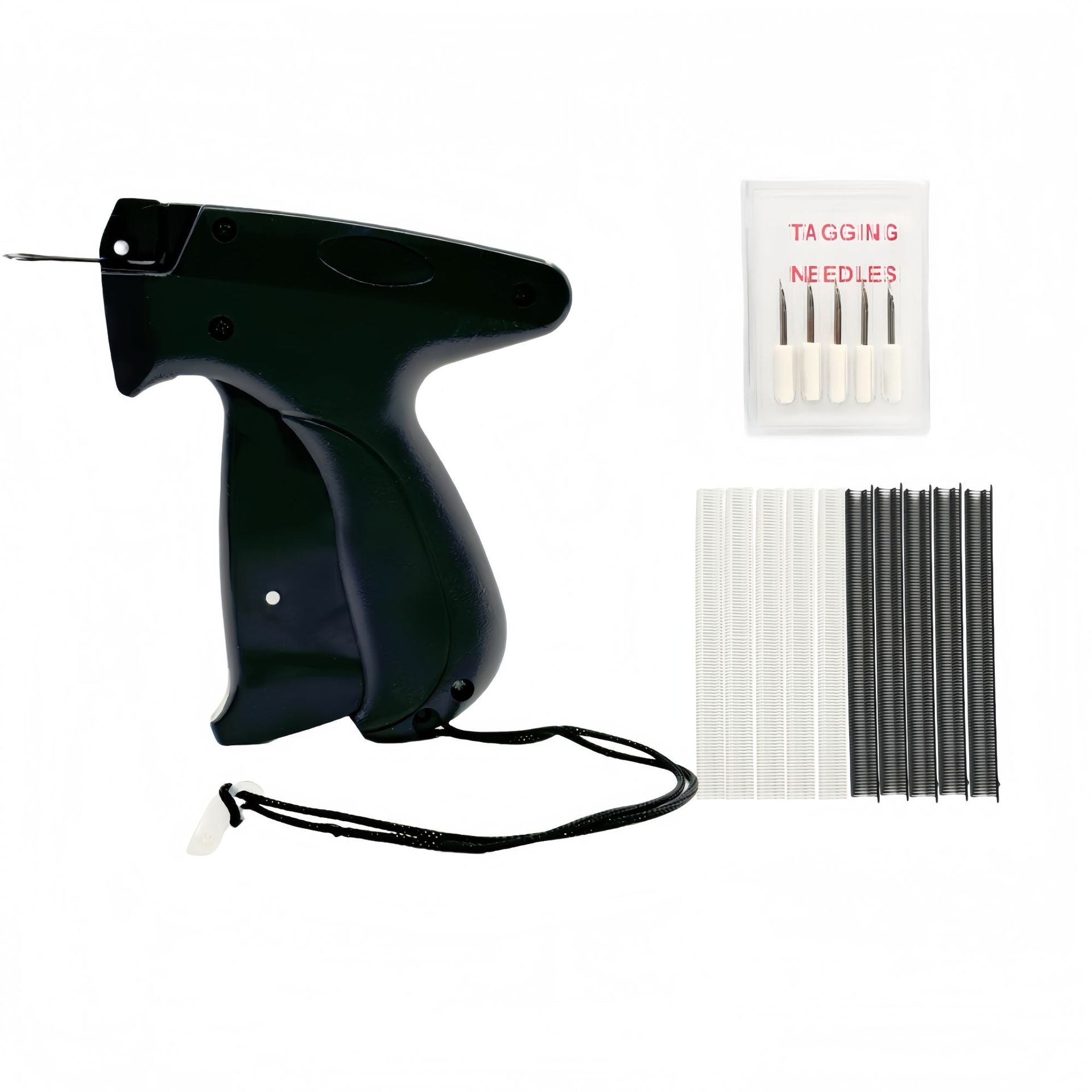 Manual Miniature Tag Gun Set with Plastic Needles