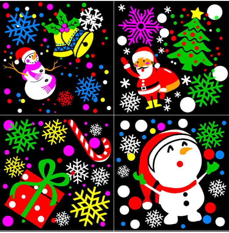 Christmas Snowflake Projector Light with Replaceable Film Patterns