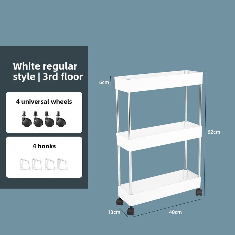gap storage rack kitchen