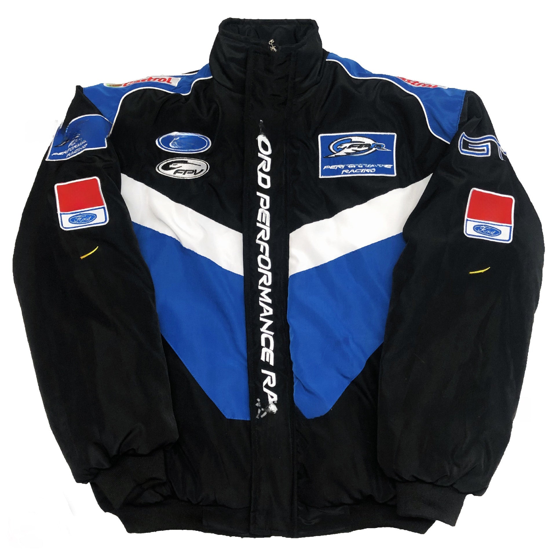 Embroidered racing jacket