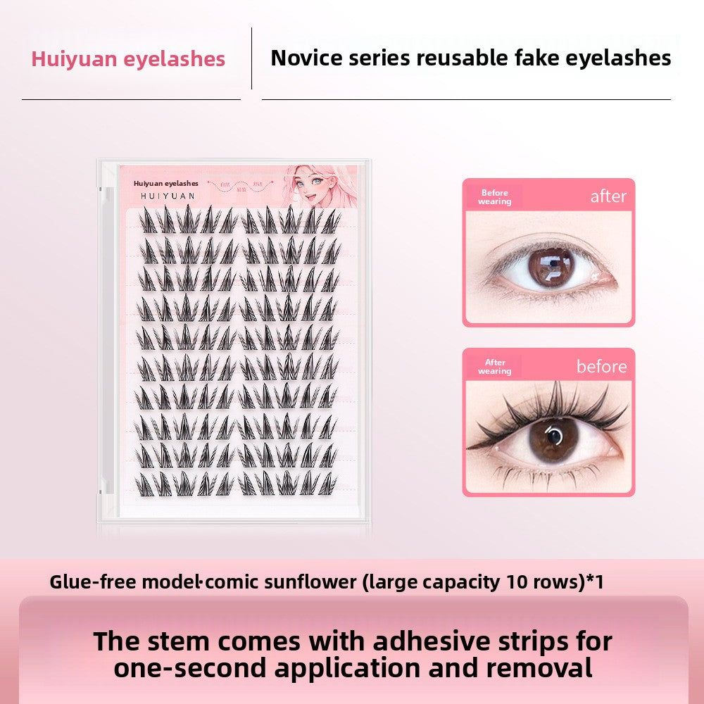 5D Glue-Free False Eyelashes