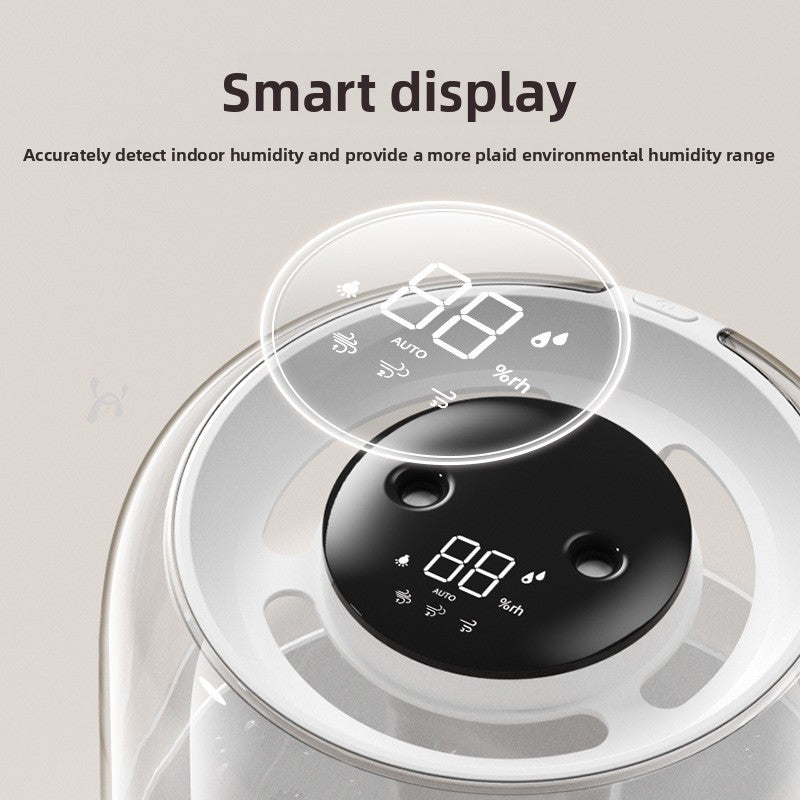 Desktop Dual Spray Humidifier with Night Light