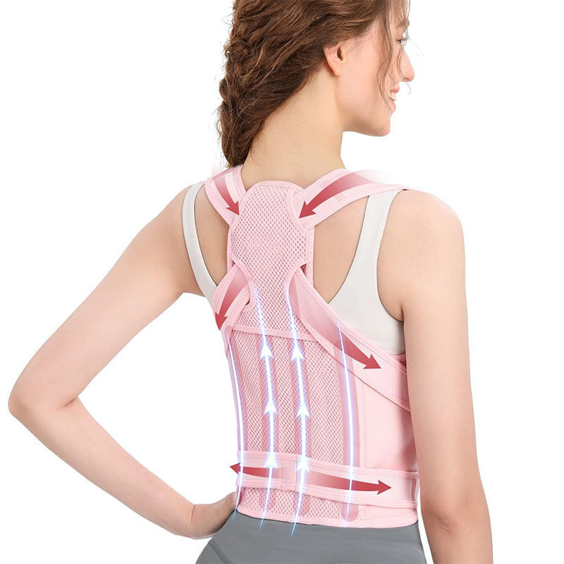 Adjustable Posture Correction Belt for Back Support