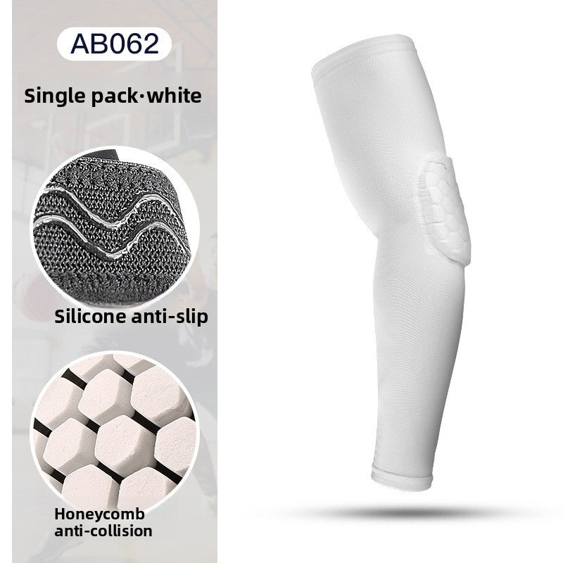Breathable Honeycomb Sports Leg Guards for Running and Basketball