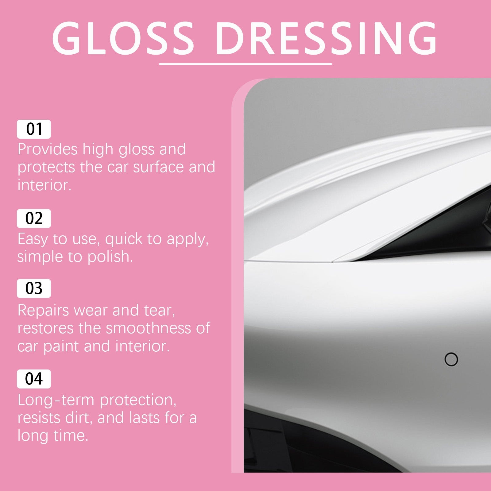 car maintenance polishing agent product