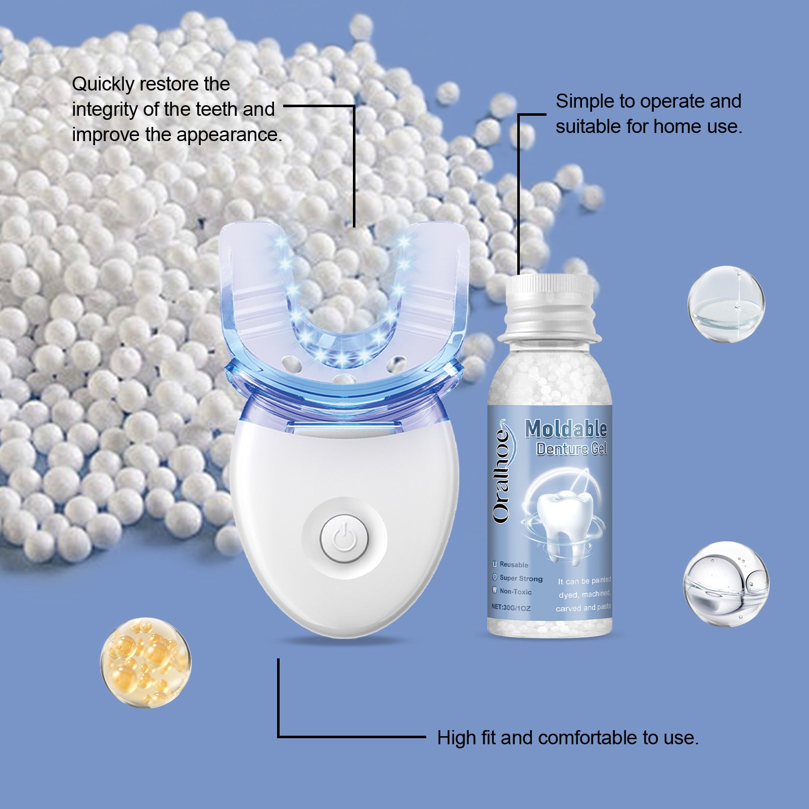 Oralhoe Teeth Brightening Care Set