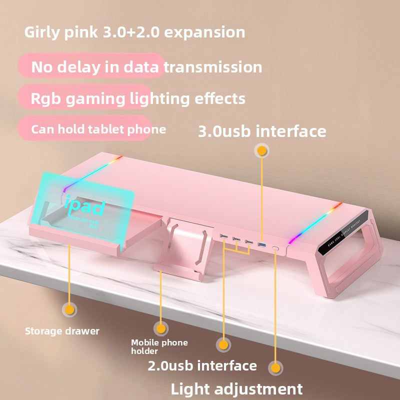 Multi-functional bracket elevation