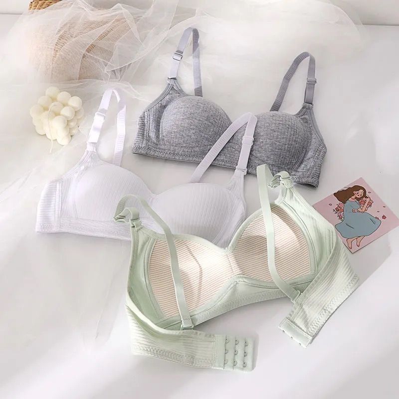 Pure cotton underwear bra