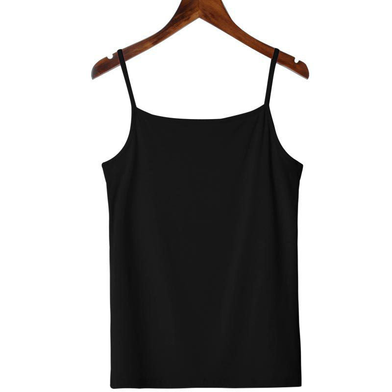 A halter top for female summer students, a well-fitted and versatile base layer for women, with a one-neck small halter top