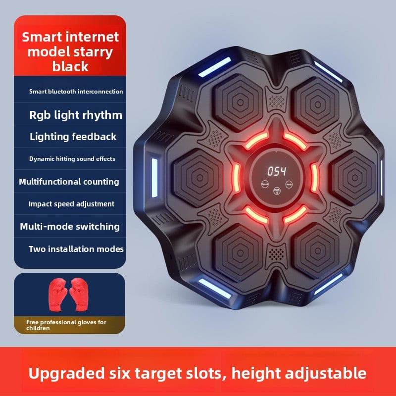 Bluetooth music boxing trainer