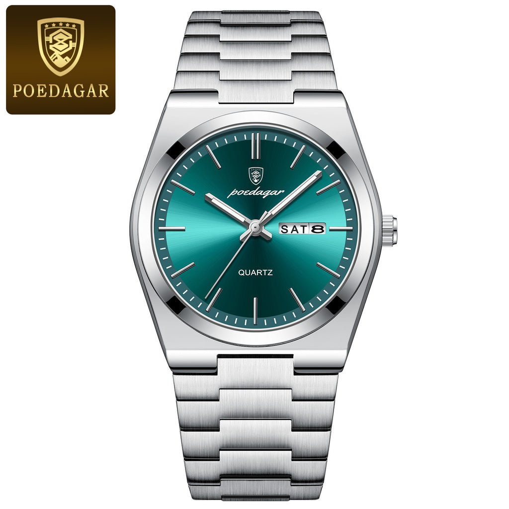 Ultra-Thin Men's Waterproof Luminous Quartz Watch