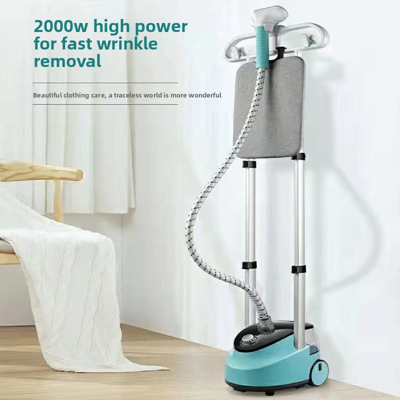 Household double-bar steam iron