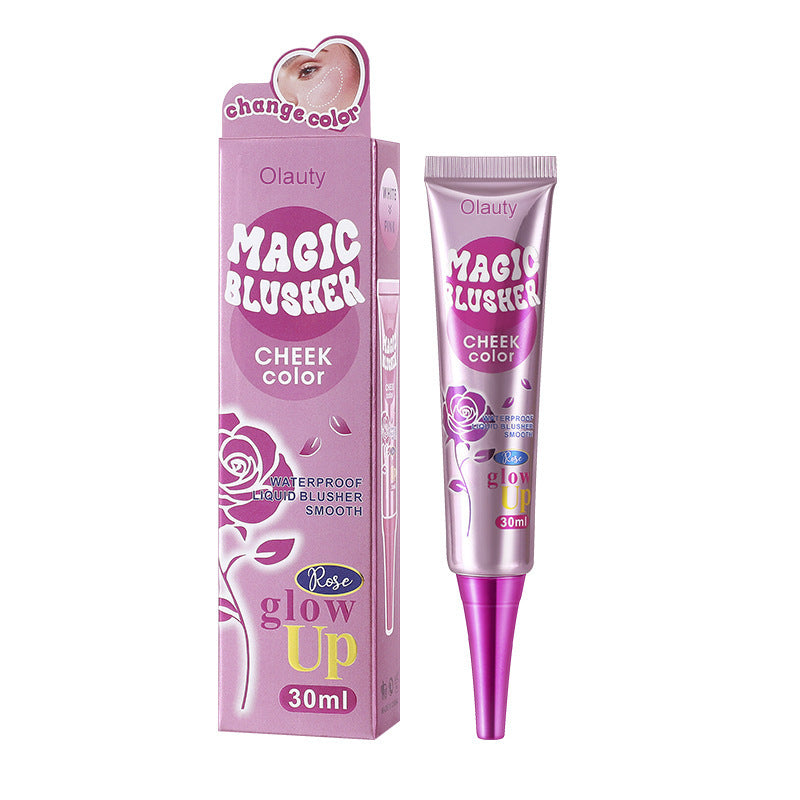 Color-changing blush