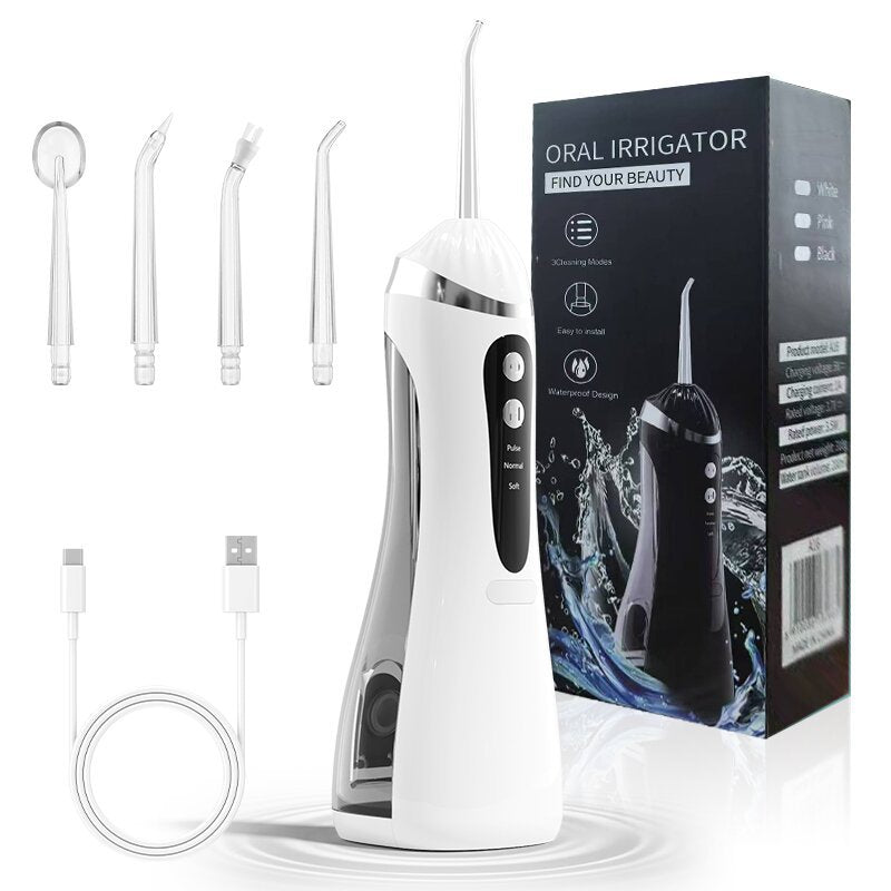 Electric Dental Irrigator for Oral Cleaning