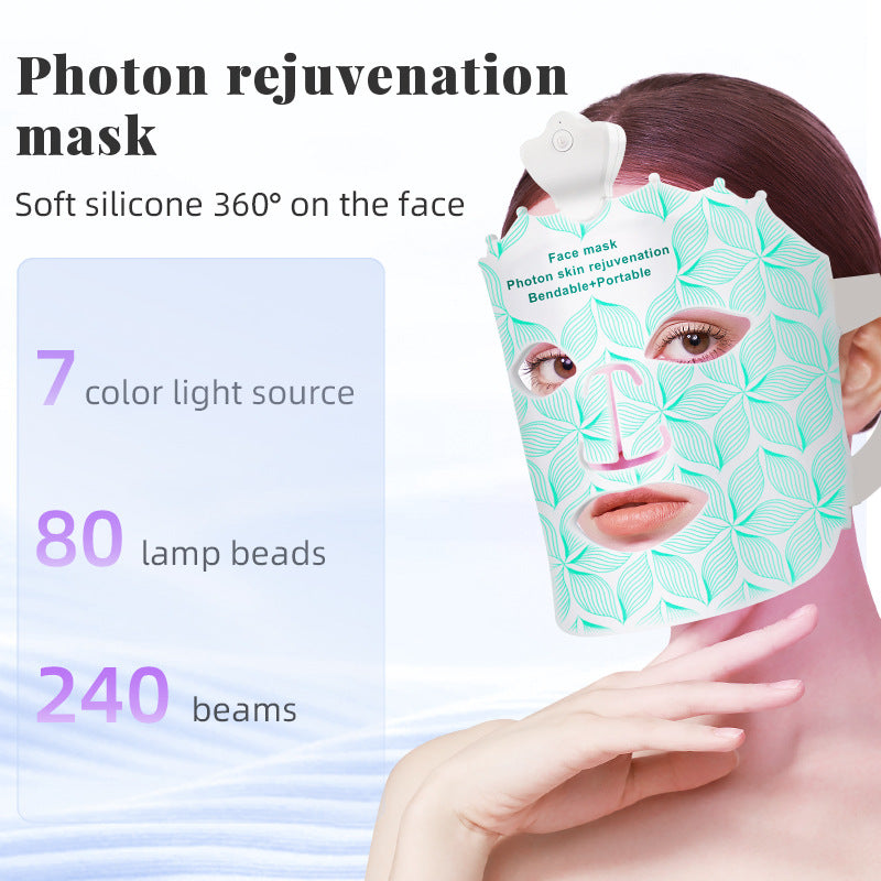 Wireless LED Photon Therapy Facial Mask