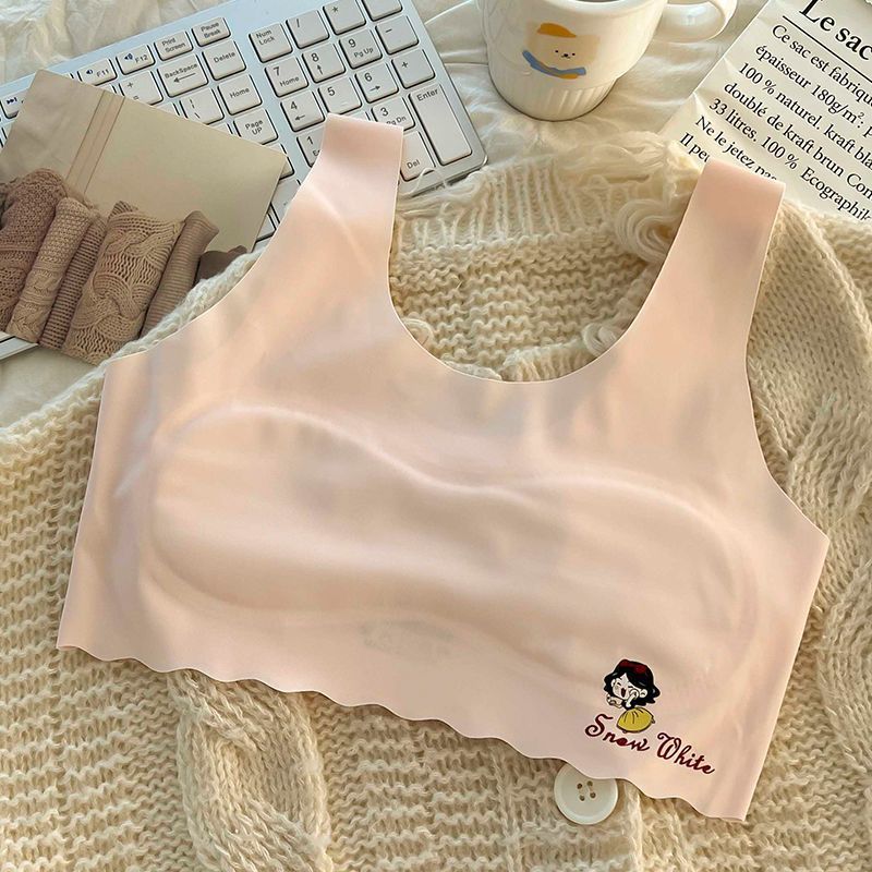 ice silk seamless girl vest