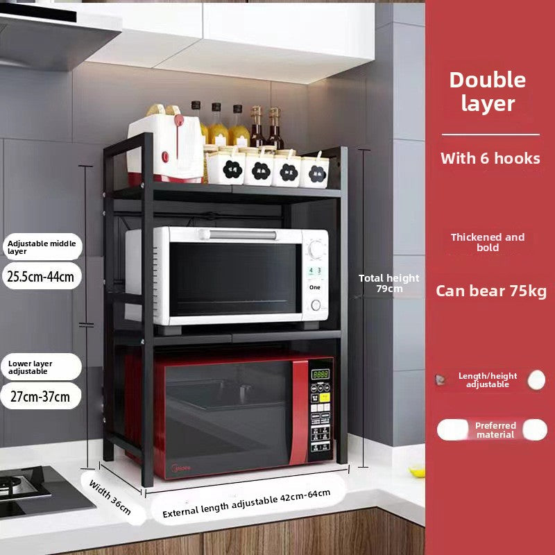 Retractable Kitchen Storage Rack