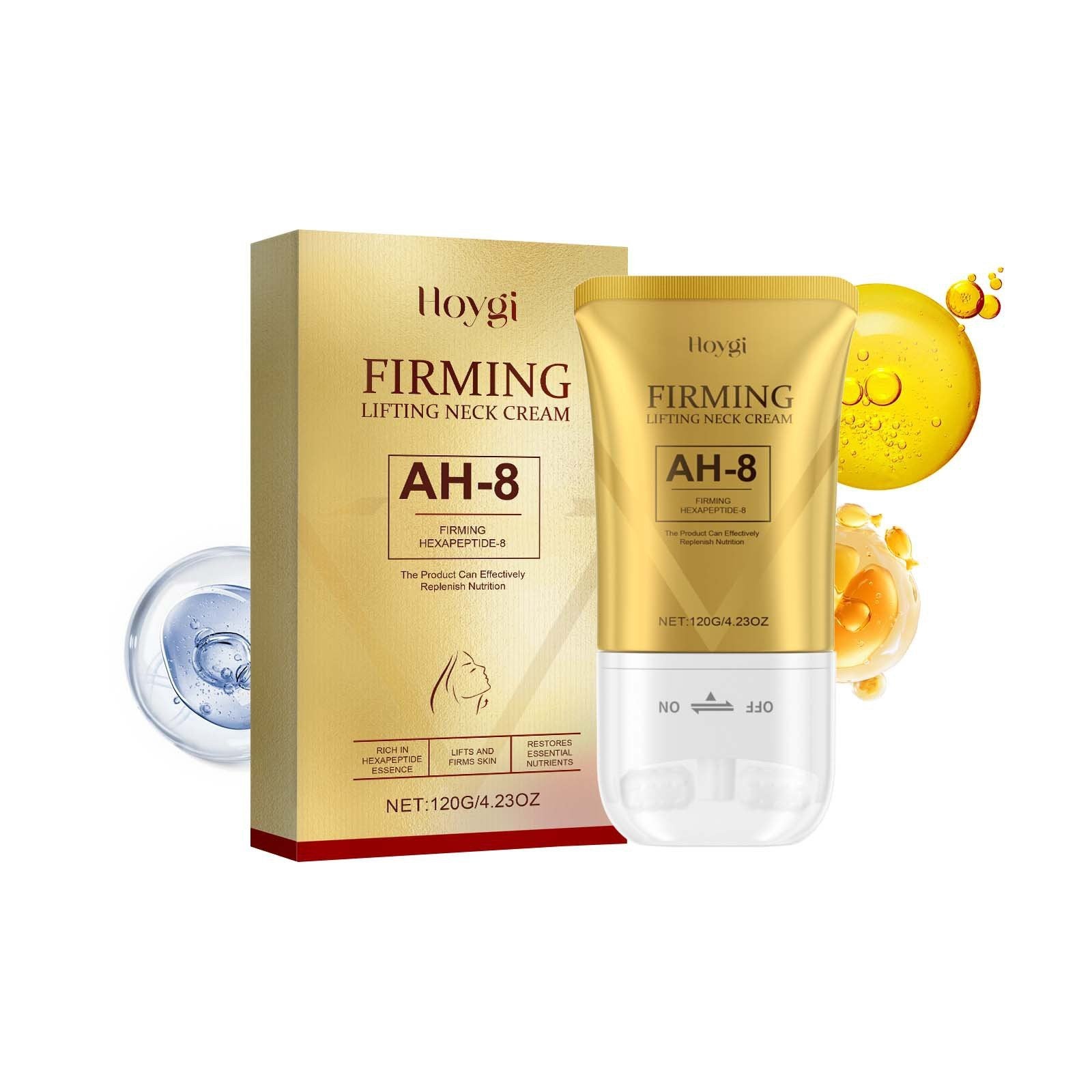 Firming, moisturizing and easily absorbed neck roller cream
