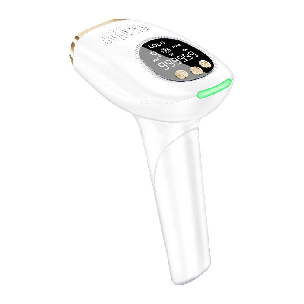 Home laser freezing point hair removal device