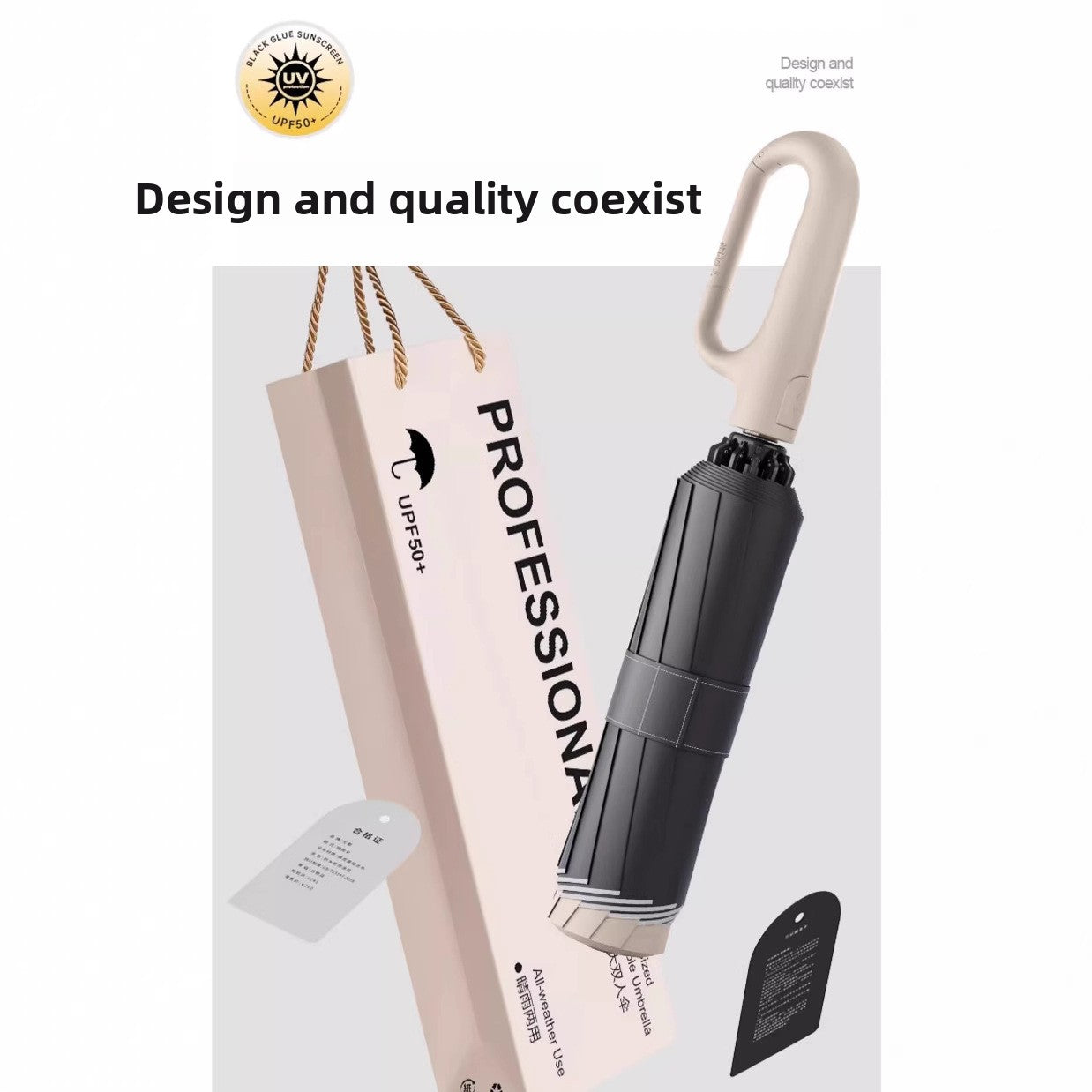 Fully automatic reverse buckle umbrella