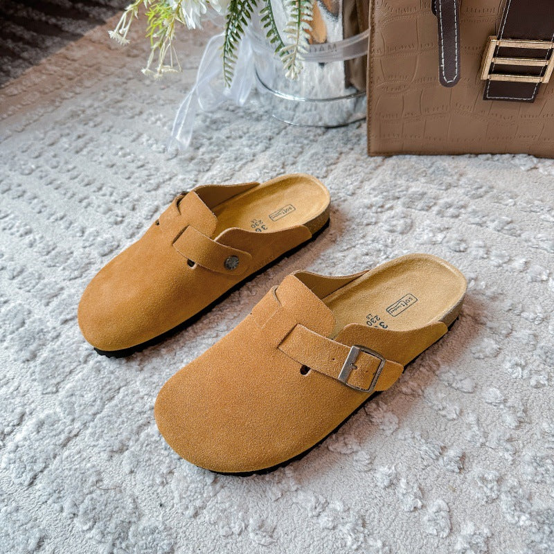 Platform slip-on shoes