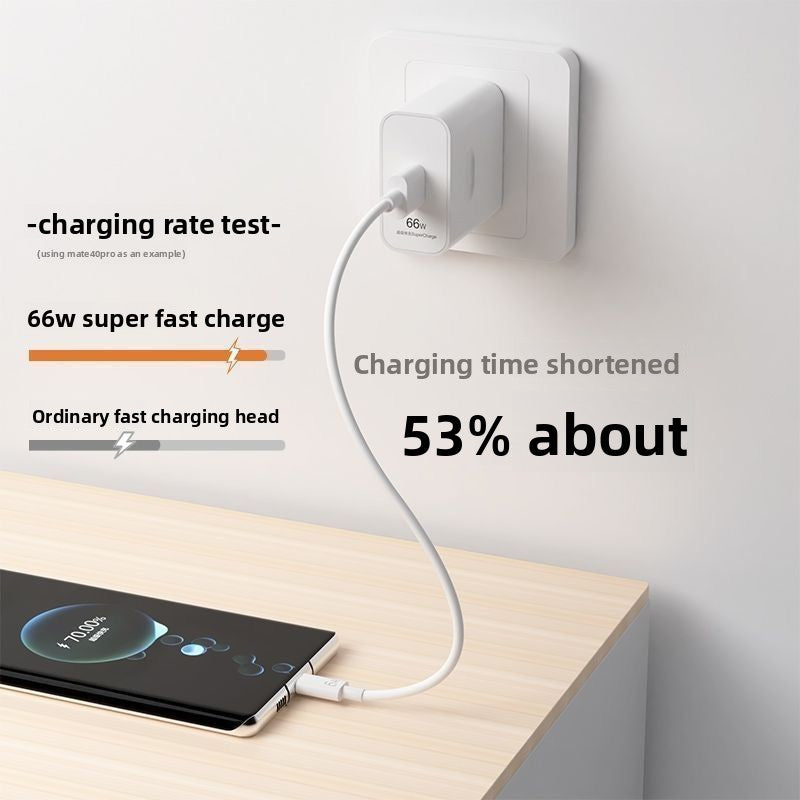 Fast Flash Charger with Multiple Cable