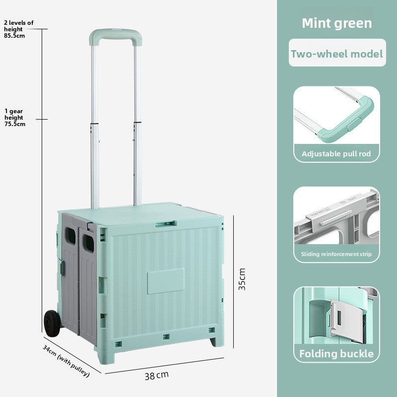 Foldable Portable Shopping Cart