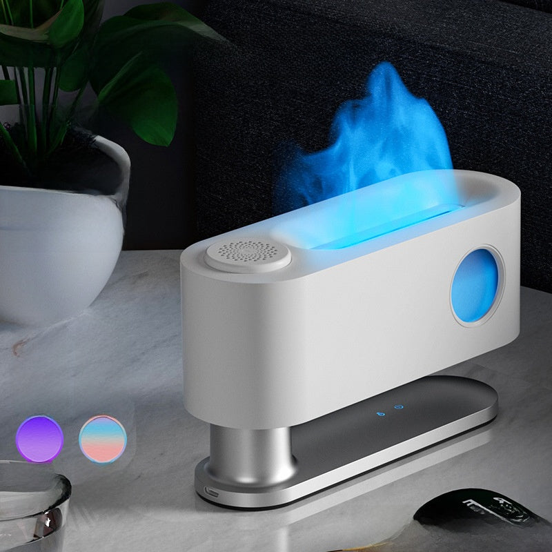 Ultrasonic Flame Aroma Diffuser with Humidifier