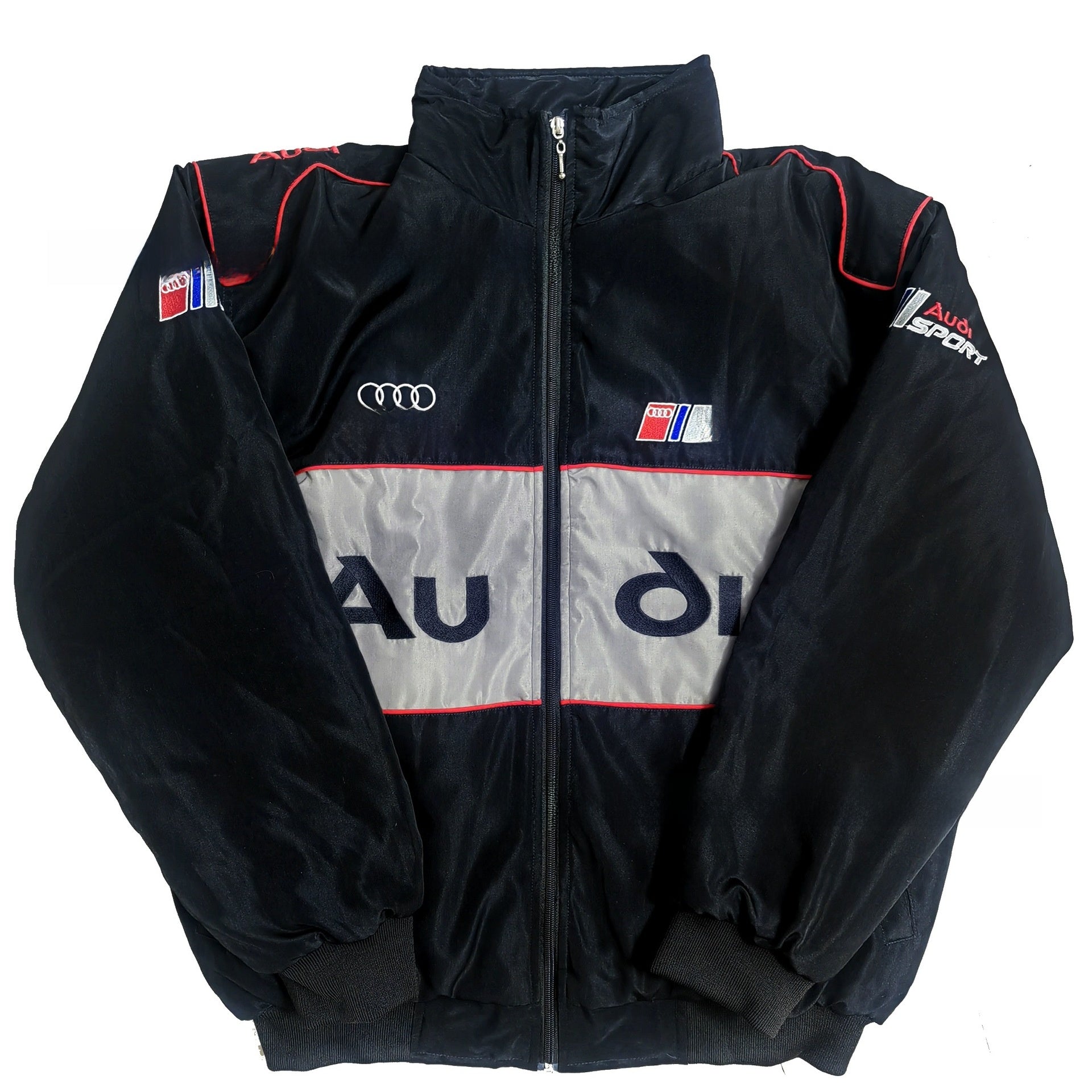 Embroidered racing jacket
