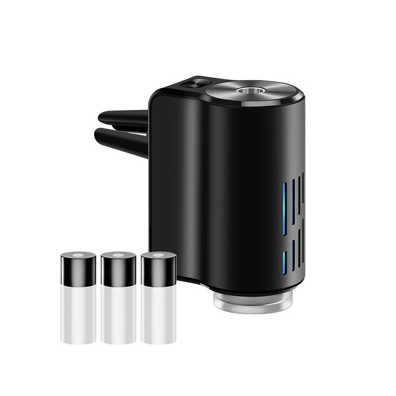 Aluminum Alloy Car Aroma Diffuser with Automatic Spray