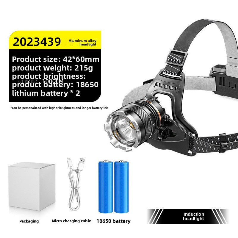 Long battery life, strong bald head with sensor light