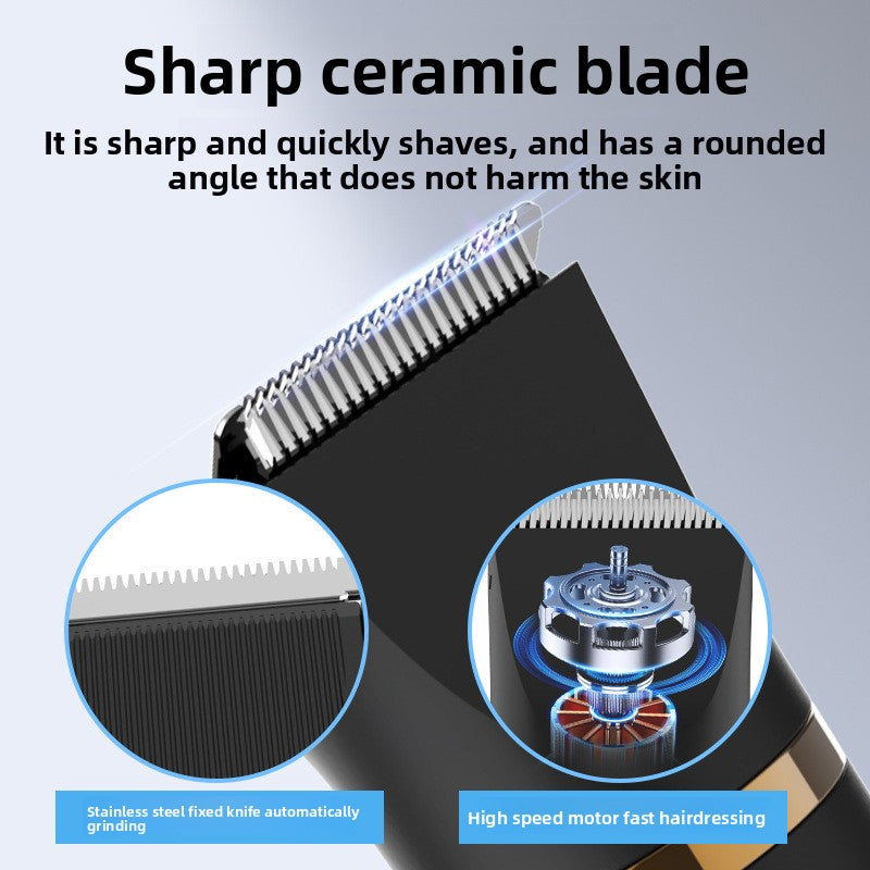 A multi-functional hair clipper for men's household use