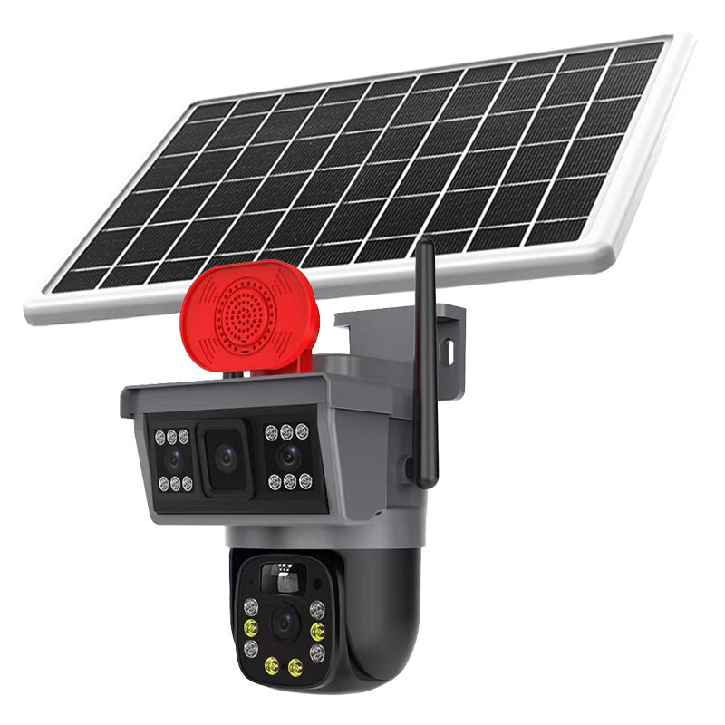Solar-powered camera