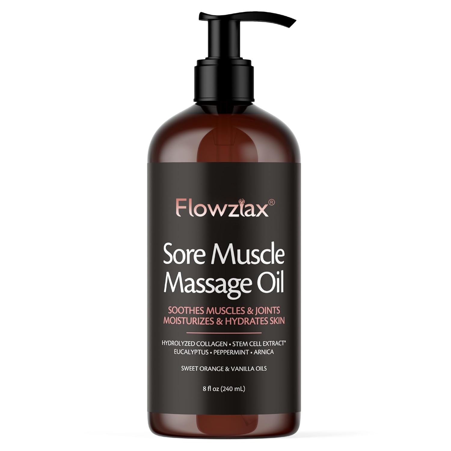 Soothing Skin Firming Body Massage Oil with Natural Extracts
