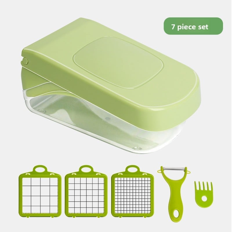 Multi-Functional Vegetable Cutter - Slicer, Shredder & Dicer