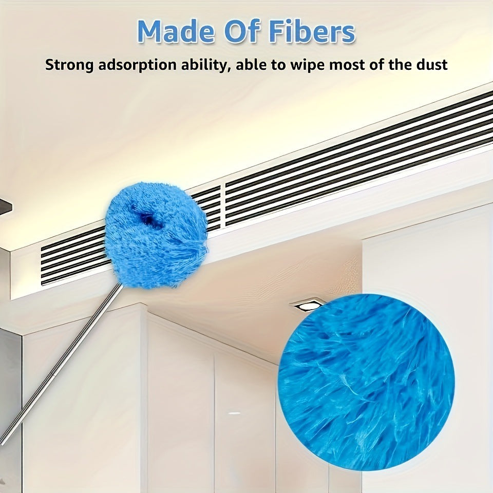 Extensible cleaning brush for thorough cleaning