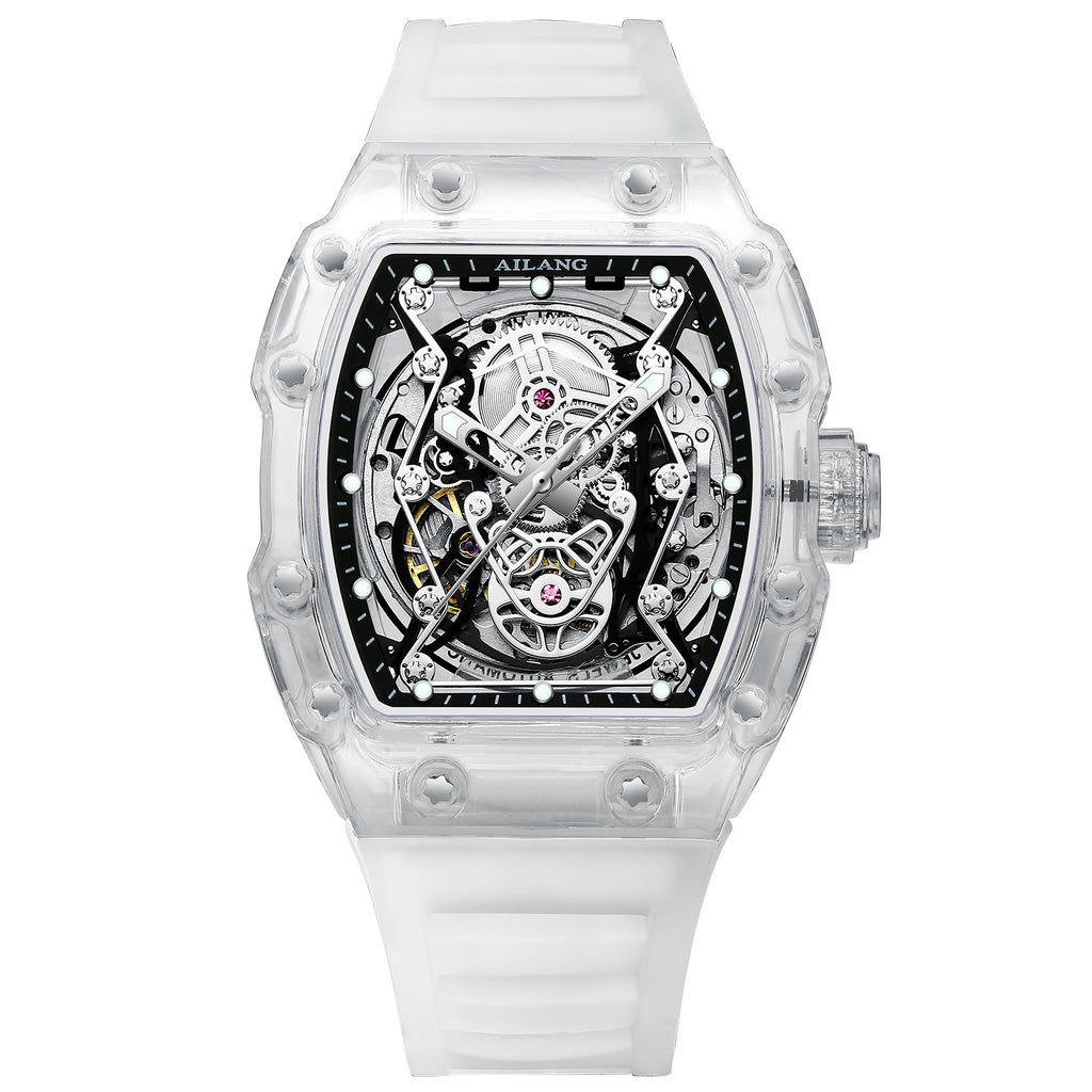 Hollow Mechanical Watch Men's Transparent Waterproof Fashion Watch