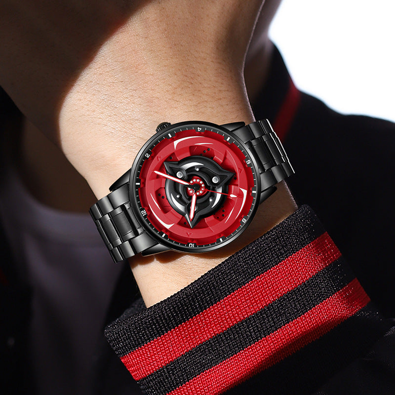 Men's Rotatable Luminous Waterproof Quartz Watch