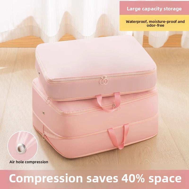 Clothing and quilt storage bag