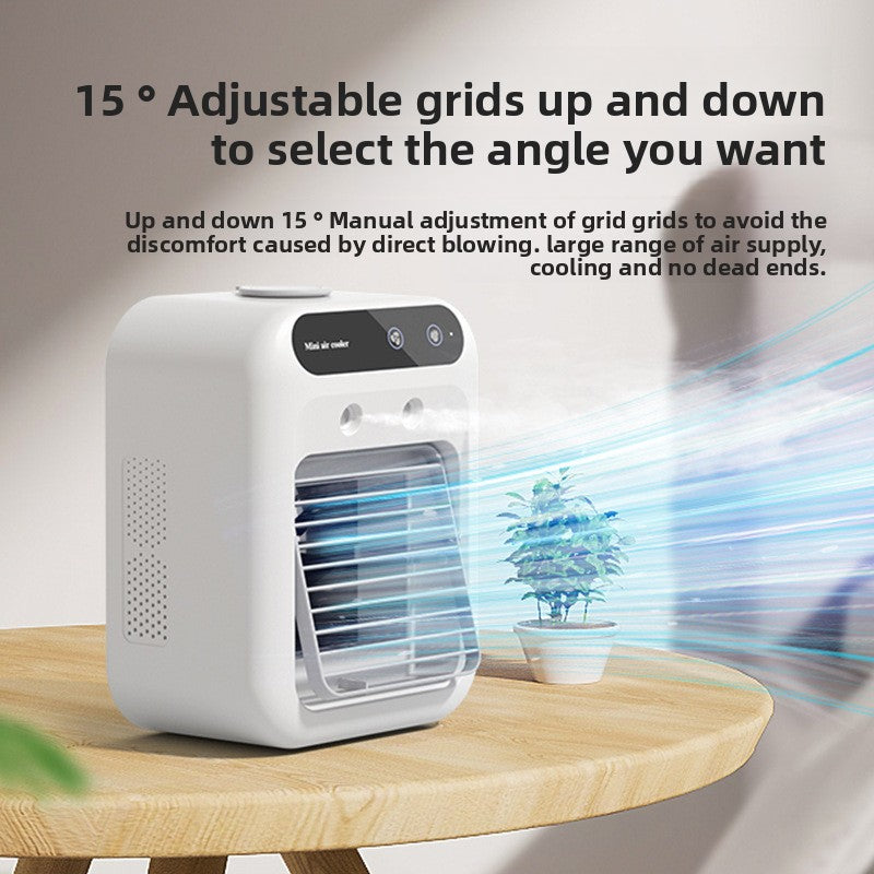 Mini desktop cooling fan